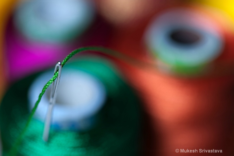 Needle and Cotton Thread