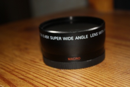 macro lense and wide angle attatched