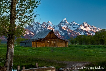 Moulton Barn at Sunrise