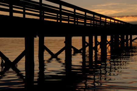 sunset pier