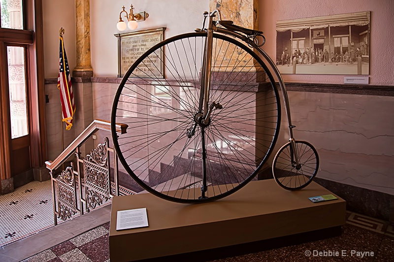 A PENNY FARTHING