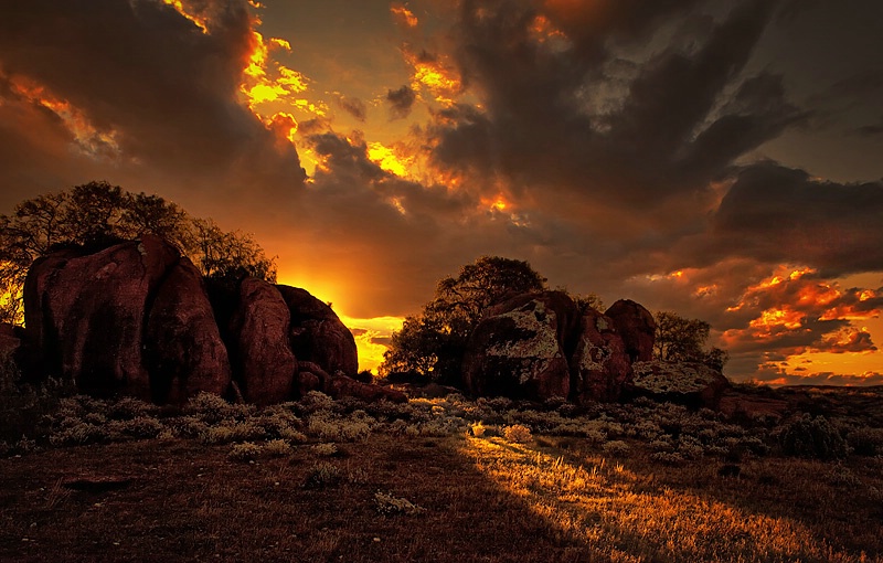 Light through a fissure