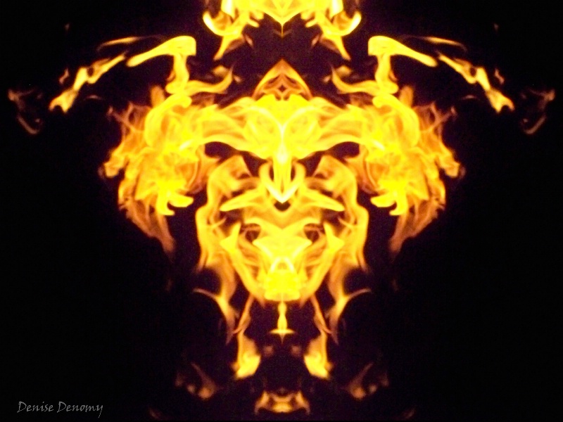 flame manipulated