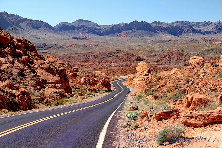 Road to Valley of Fire