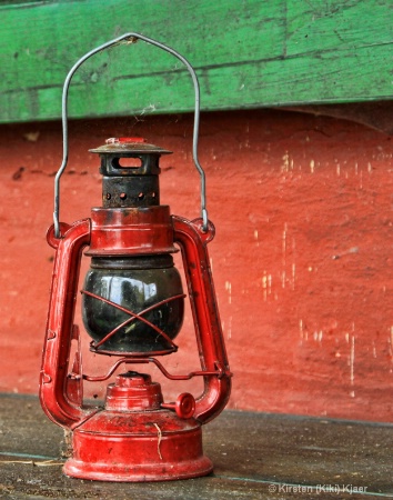 Old Hurricane Lamp