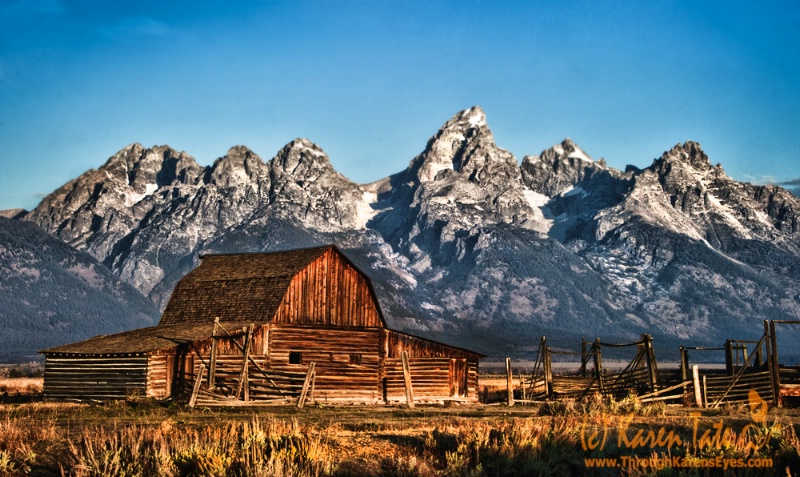 John Moulton Barn, Mormon Row, Wyoming