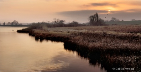 Sunset at Bridge Pond Rd