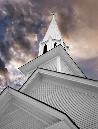 Church & sky