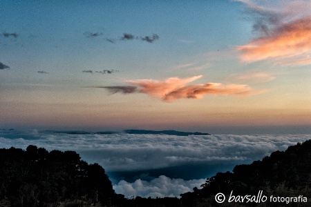 Clouds blanket over Cartago