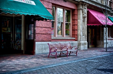 Benches On Wall Street