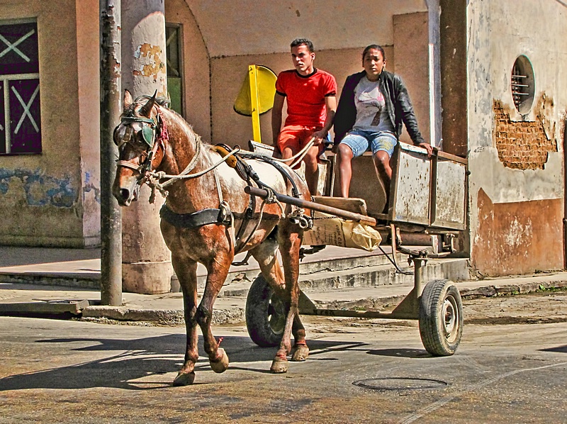 Havana Street Scene (Cuba)