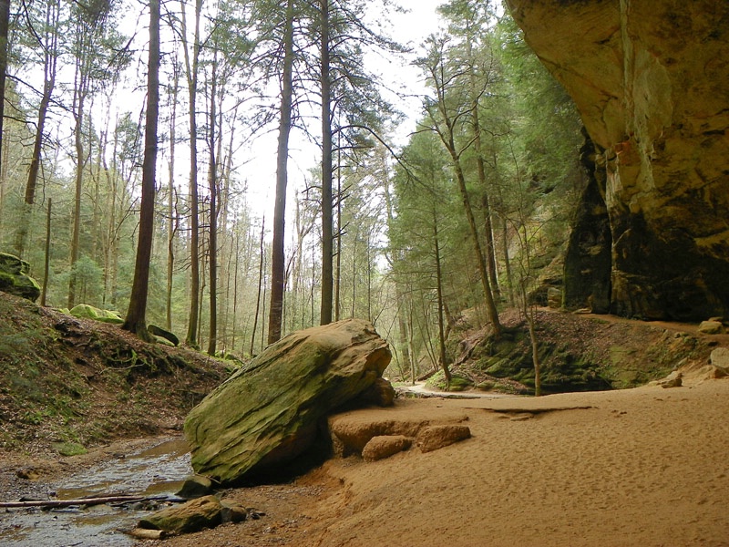 Pulpit Rock at Ash Cave