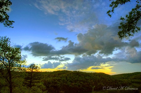 Springtime Sunset