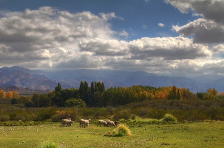 Cielo amenazante