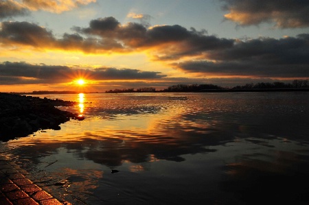 River Sunset