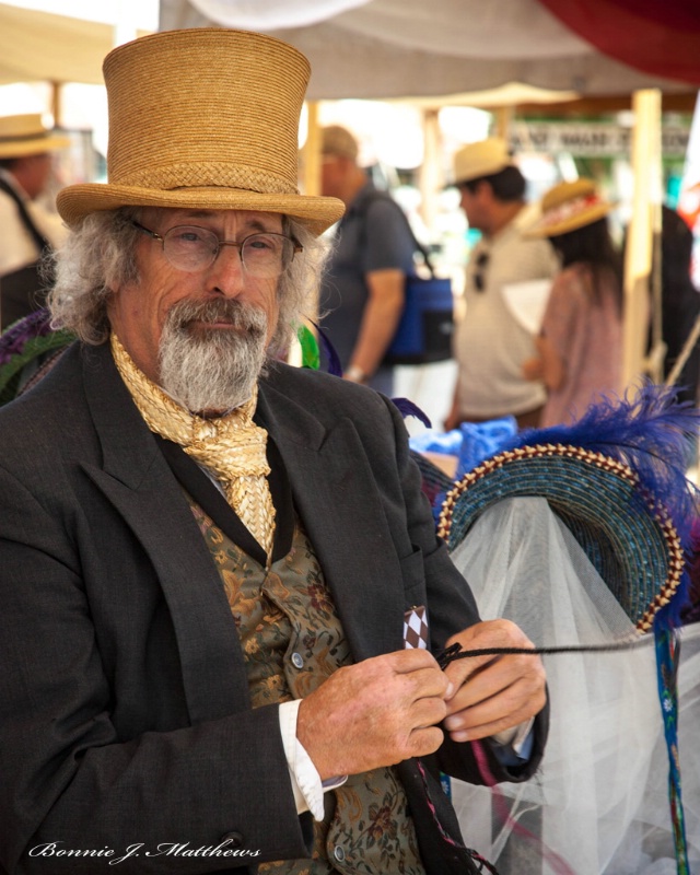 Heritage Days Civil War Reenactment-Hat Maker