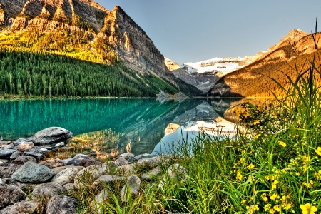 Shore View of Lake Louise