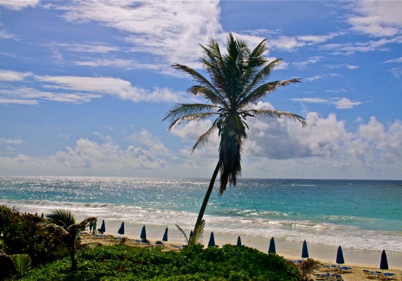 Beautiful Crane Beach Barbados