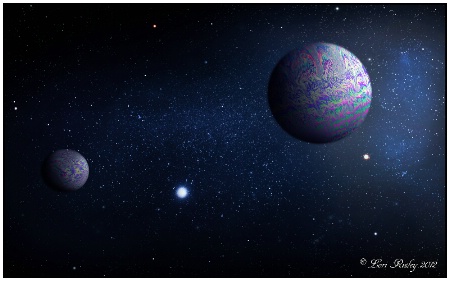 Bubble Planets