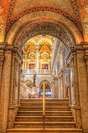 Stairs to the Library of Congress