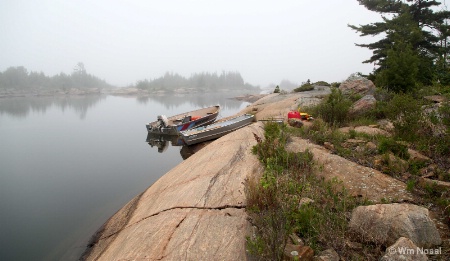 Foggy Morning, Georgian Bay