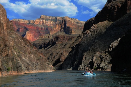 Rafting the Canyon panorama