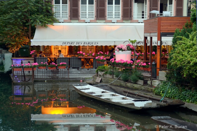 Colmar, France, evening 