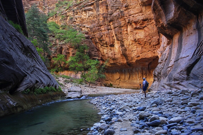 Hiking the Narrows