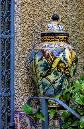 Colorful Urn