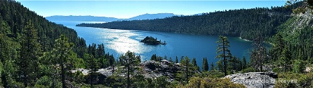 Fannette island at Emerald Bay, Lake Tahoe