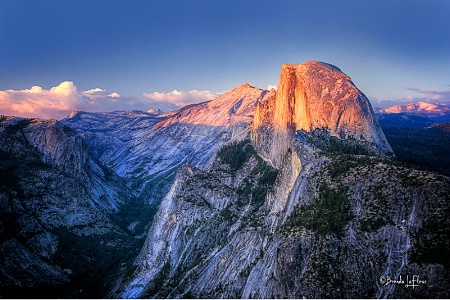 Half Dome from Glacier Point - Yosemite NP