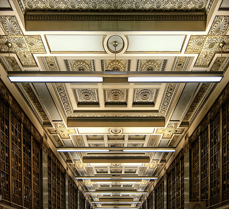 Ceiling of Fort Worth Downtown Post Office