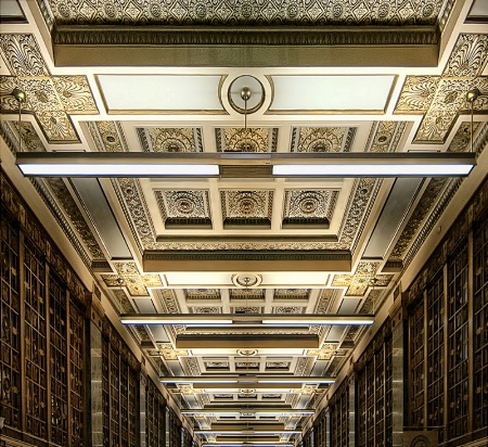 Ceiling of Fort Worth Downtown Post Office