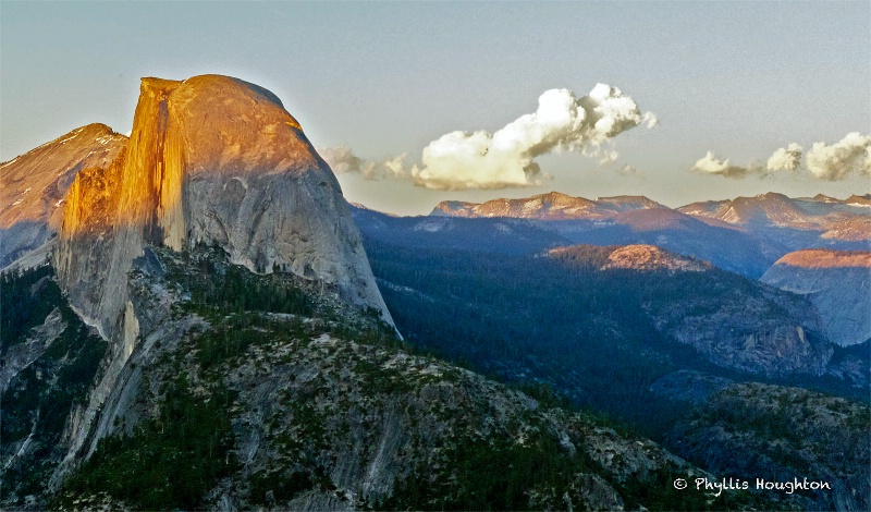 Half Dome from Glacier Point