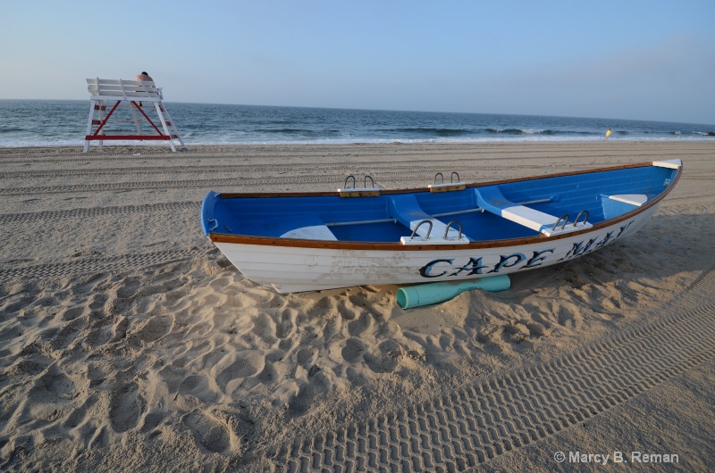 Beached Row Boat