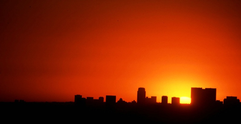 Silhouette of West L.A.