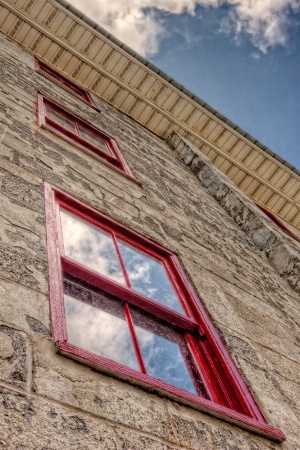 Chicken Barn Windows