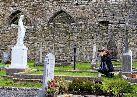 Kneeling In Front Of The Madonna