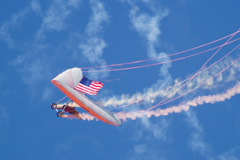 Dan Buchanan's Unpowered Hang Glider Demo