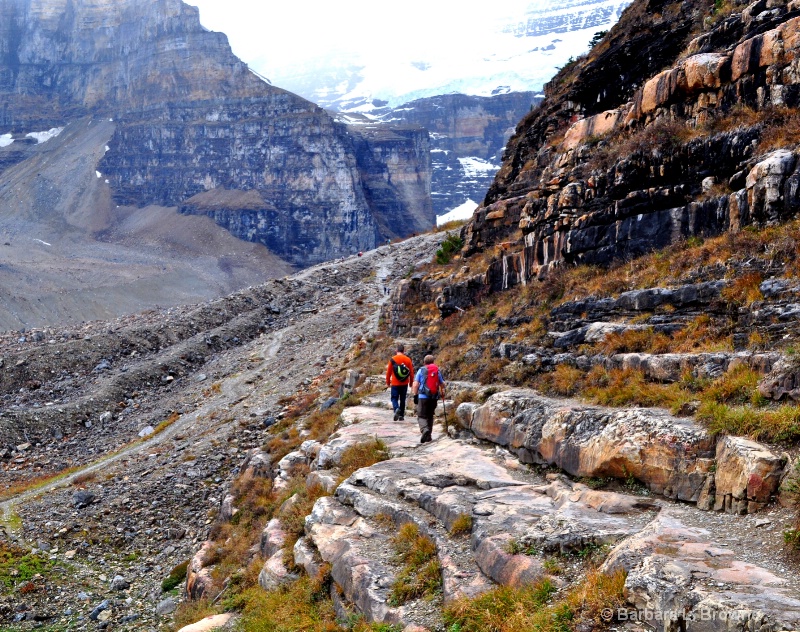Trail to the Six Glaciers