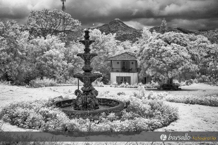 Fountain at "Los Mandarinos"