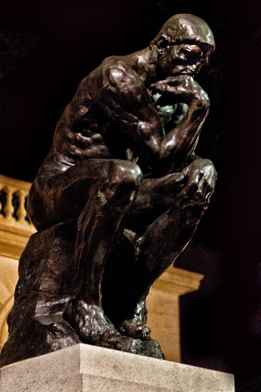 Rodin's "The THINKER"