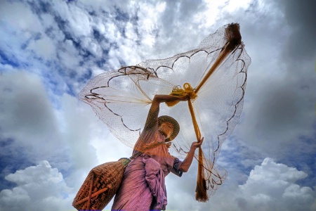 Under the Fishing Net