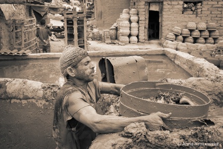 Pottery making