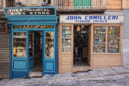 Shops in Valletta