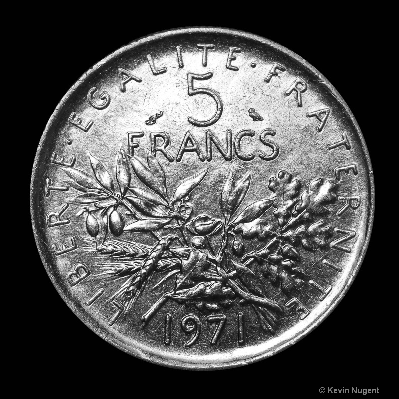 France-Five Francs-1971