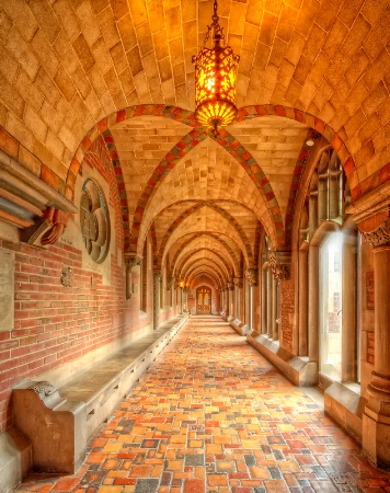 University Hallway