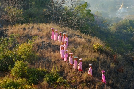 Nuns of  Myanmar.