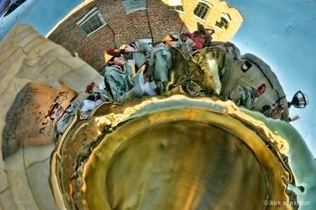 reflections of a tuba
