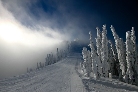 Clouds Approaching Granite Mountain